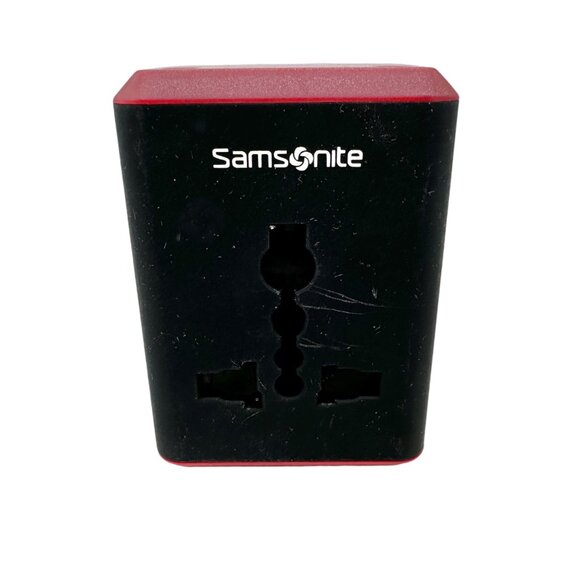 Samsonite Universal Travel Adapter With USB Port UK EUR USA AUST - Picture 1 of 9